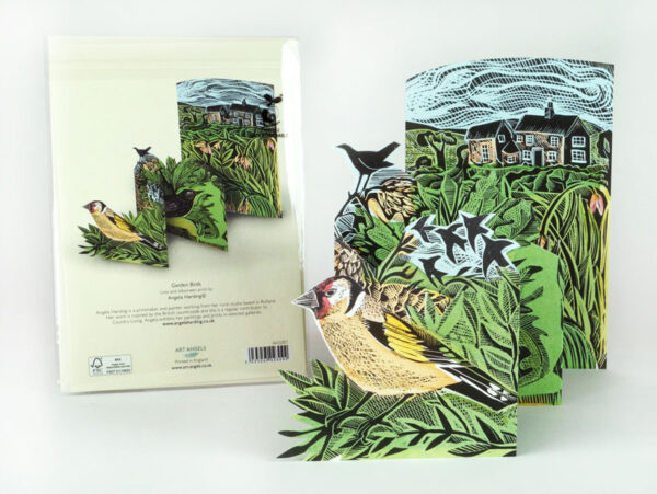 Garden Birds Die-Cut Card - Image 3