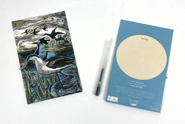 Avocets at Blackeney Die-Cut Card - Image 2
