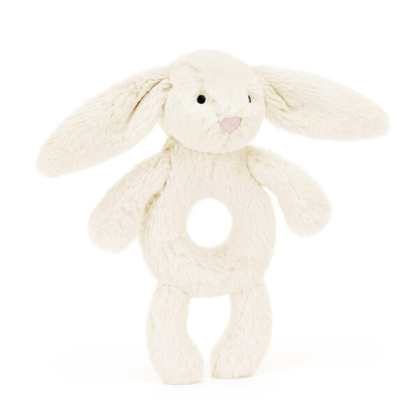 Jellycat Bashful Lamb Ring Rattle
