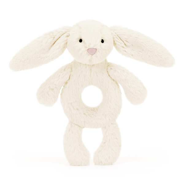 Jellycat Bashful Lamb Ring Rattle - Image 2