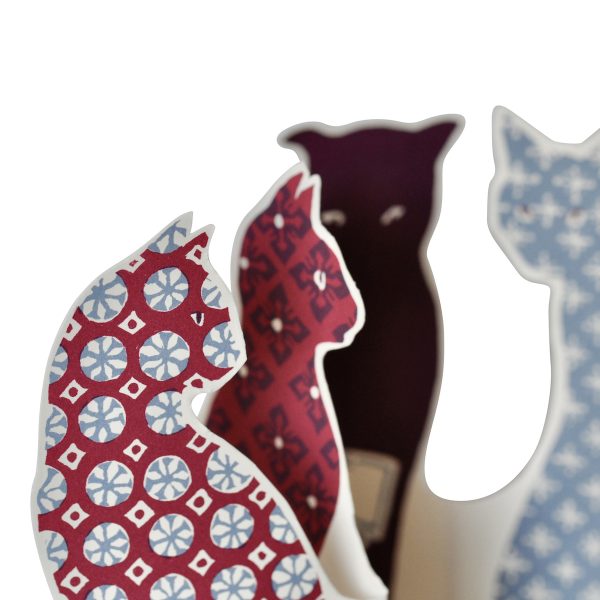 Calico Cats Concertina Card - Image 2