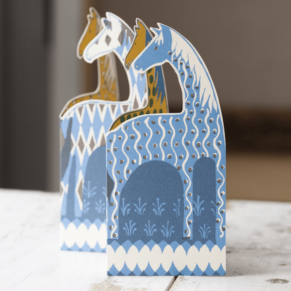 Parade of Horses Concertina Card - Image 2