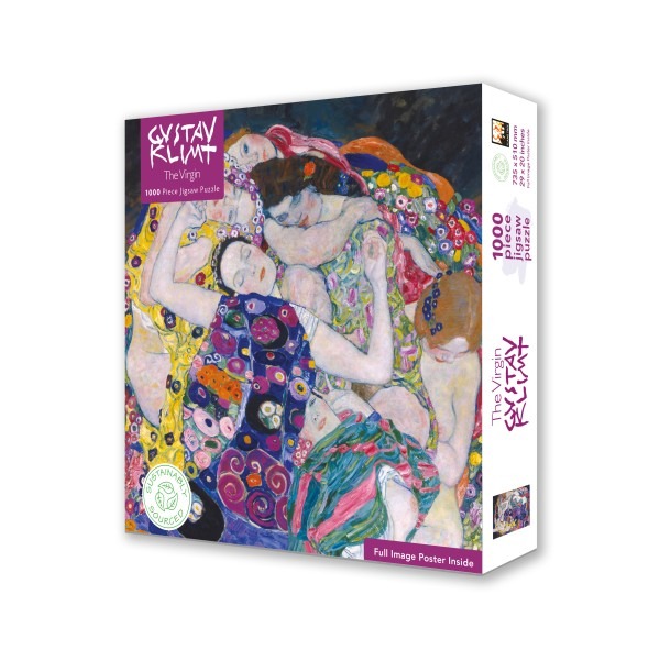 Klimt: The Virgin Sustainable Jigsaw Puzzle - Image 2