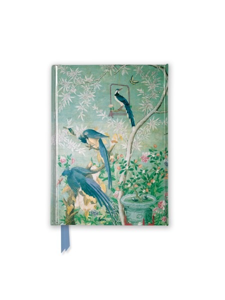 Audubon: A Pair of Magpies Foiled Pocket Journal