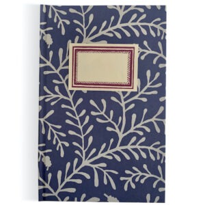 Hardback Notebook - Sprig Harebell Blue