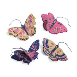 Butterfly Hanging Paper Ornaments