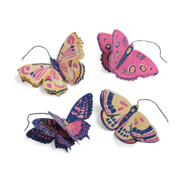 Butterfly Hanging Paper Ornaments