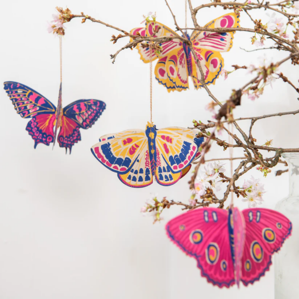 Butterfly Hanging Paper Ornaments - Image 5