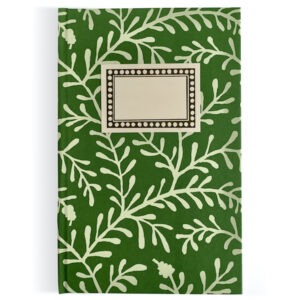 Hardback Notebook - Sprig Pea Green