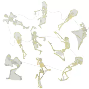 Dancing Skeletons Sewn Garland