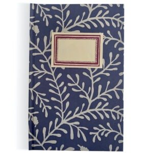 Hardback Notebook - Sprig Harebell Blue