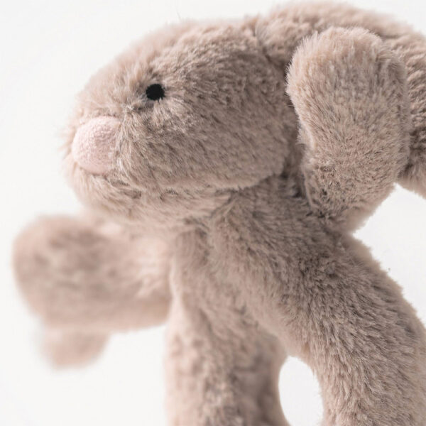 Jellycat Bashful Beige Bunny Ring Rattle - Image 2