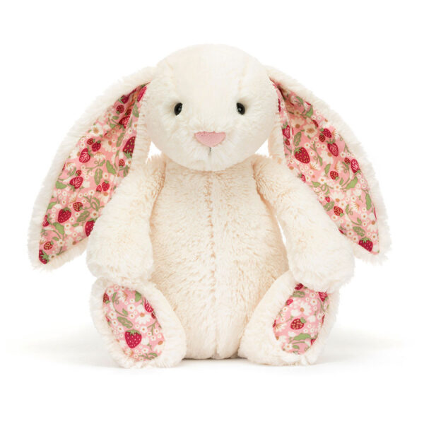 Jellycat Blossom Cream Bunny 'Berry' (Small) - Image 2
