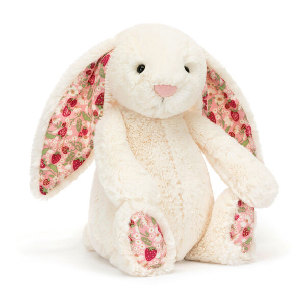 Jellycat Blossom Cream Bunny 'Berry' (Small)