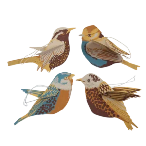 British Birds Ornaments