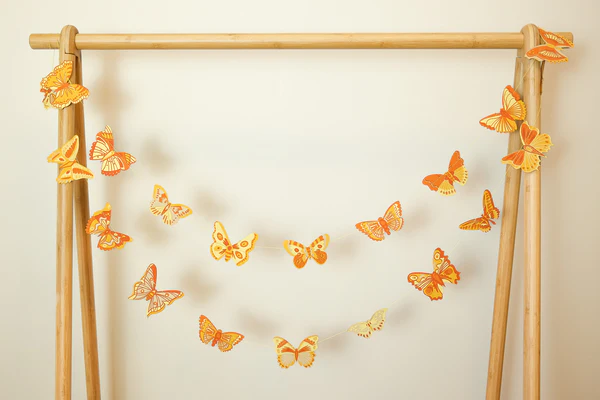 British Butterfly Garland - Image 4