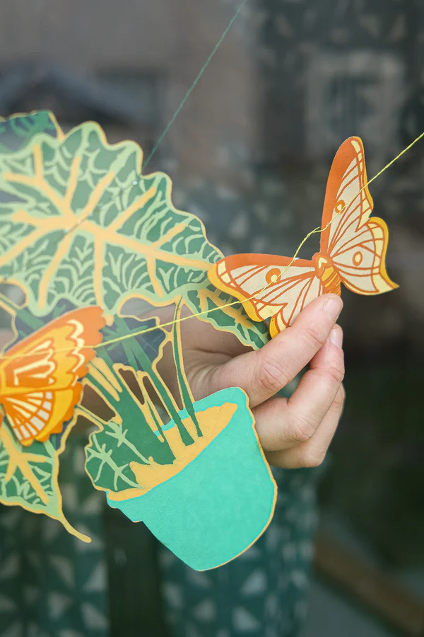British Butterfly Garland - Image 2