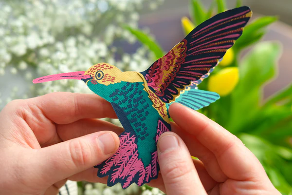 Hummingbird Greetings Card - Image 4