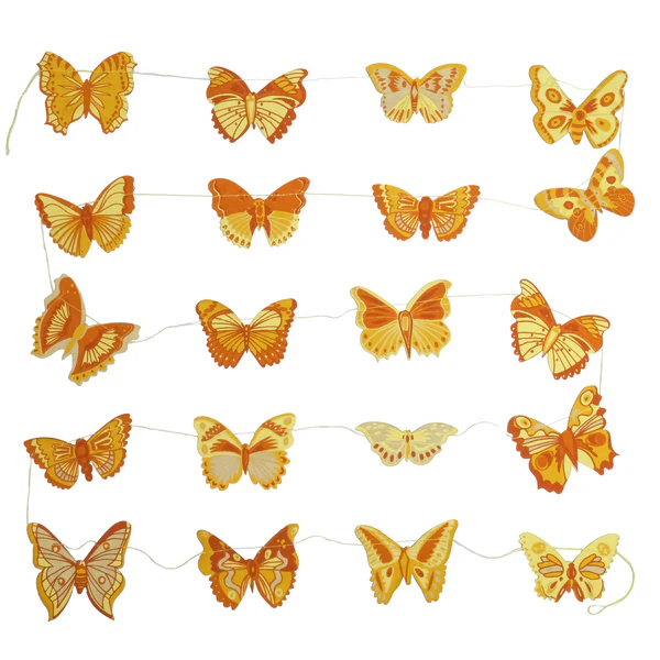British Butterfly Garland - Image 3