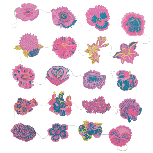 Summer Garden Sewn Garland - Image 2