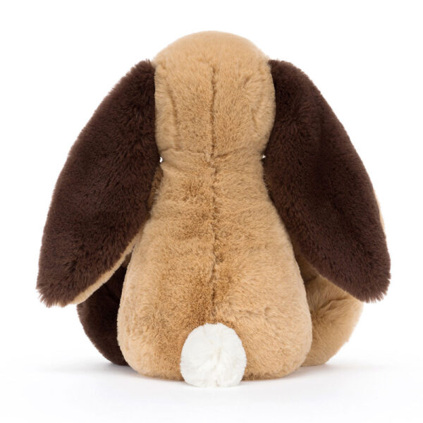 Jellycat Bashful Patchwork Brown Bunny - Image 4