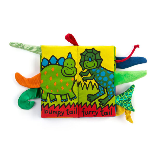 Jellycat Dino Tails Fabric Book - Image 3
