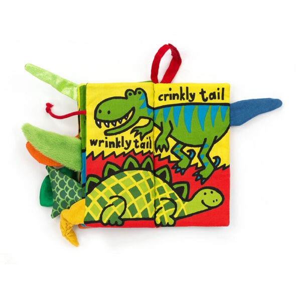 Jellycat Dino Tails Fabric Book - Image 2