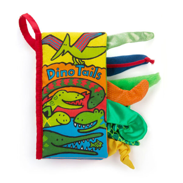 Jellycat Dino Tails Fabric Book