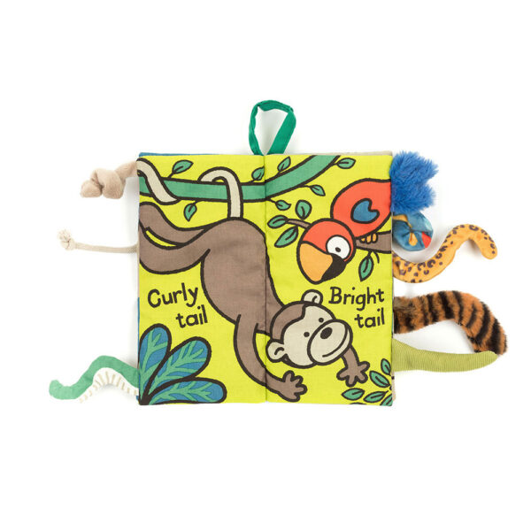 Jellycat Jungly Tails Fabric Book (2025 Edition) - Image 2