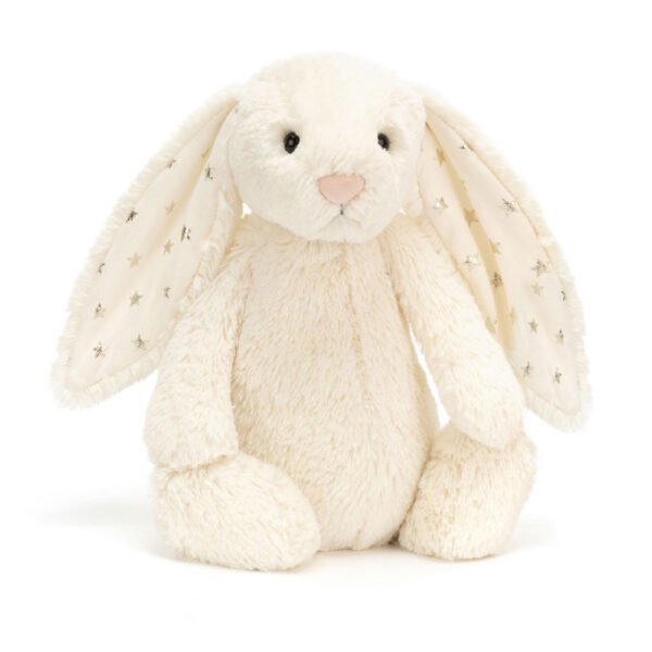 Jellycat Bashful Twinkle Bunny White