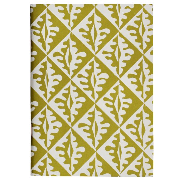 Pocket Notebook Oak Leaves Sap Green - Image 3