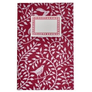Hardback Notebook - Dancing Hare Berry