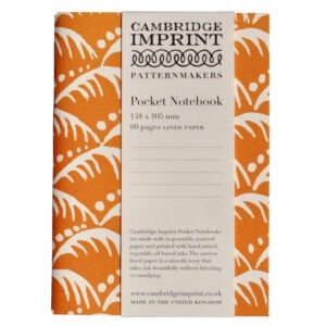 Pocket Notebook - Wave Blood Orange