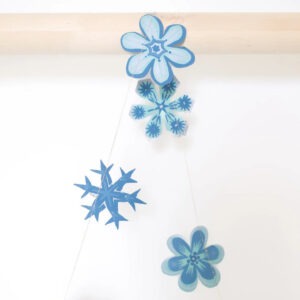 Snowflakes Garland