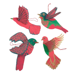 Party Birds Ornaments