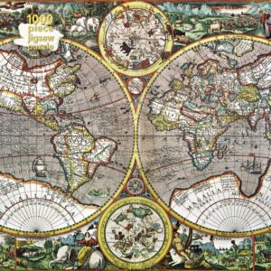 Antique Map of the World Jigsaw Puzzle