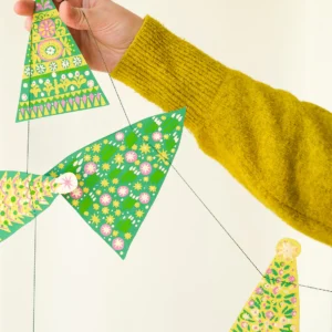 Midcentury Trees Garland