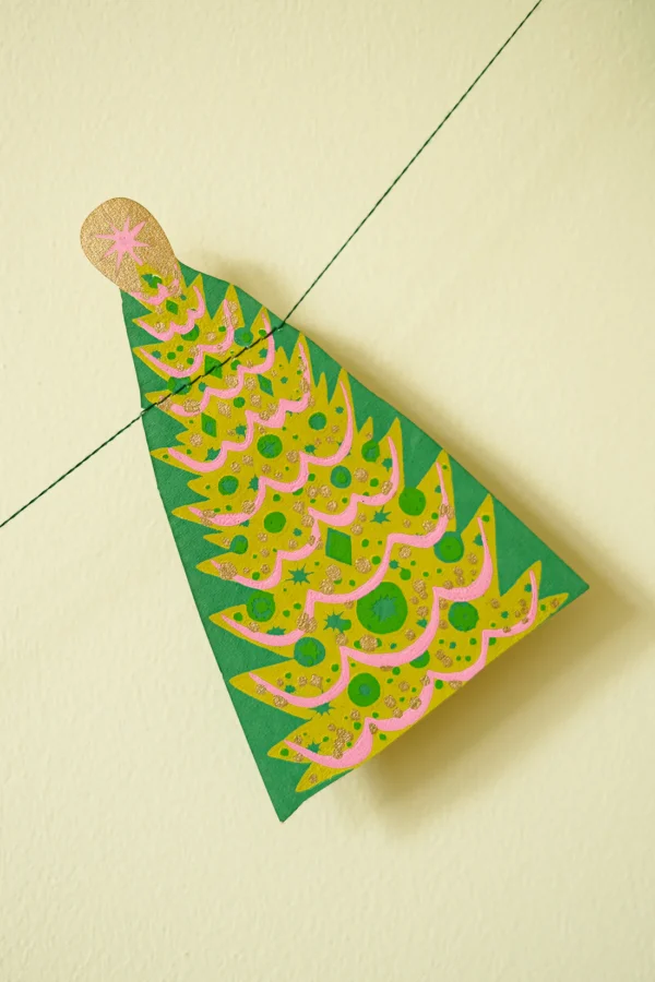 Midcentury Trees Garland - Image 6