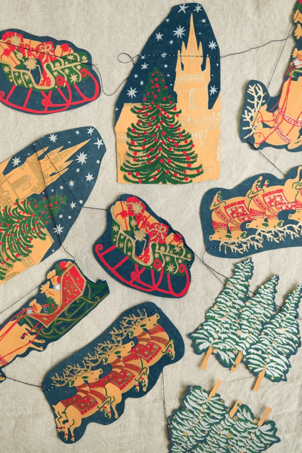 Midcentury Trees Garland - Image 4