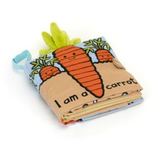 Jellycat I Am A Carrot Cloth Book